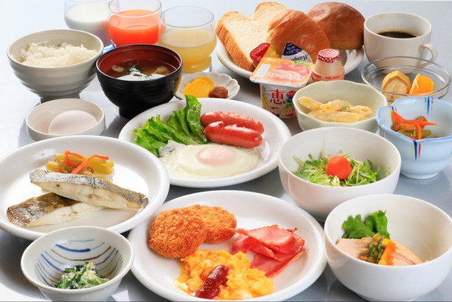 朝食一例