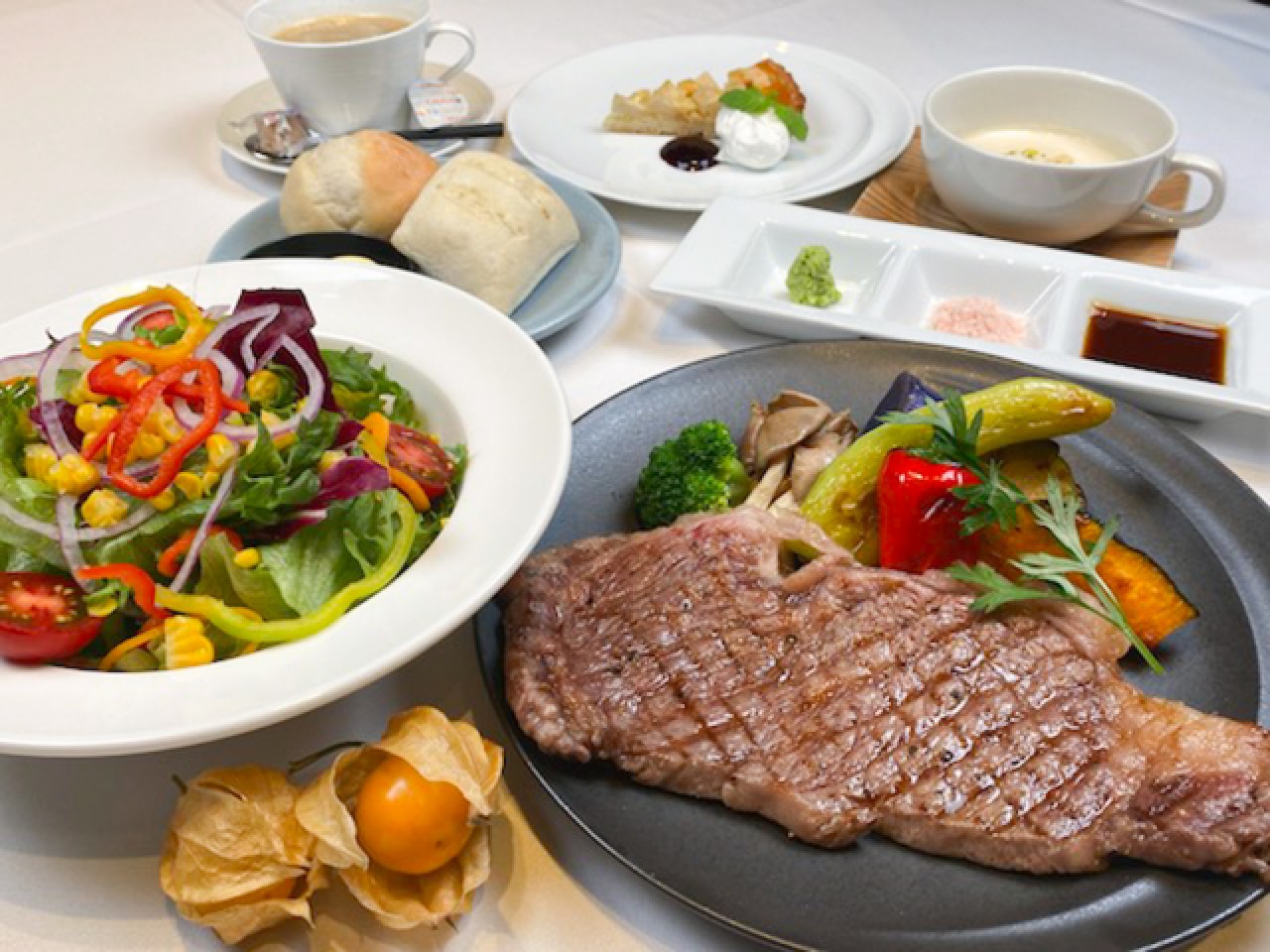 【信州の恵み】信州プレミアム牛ステーキプラン＜1泊2食＞