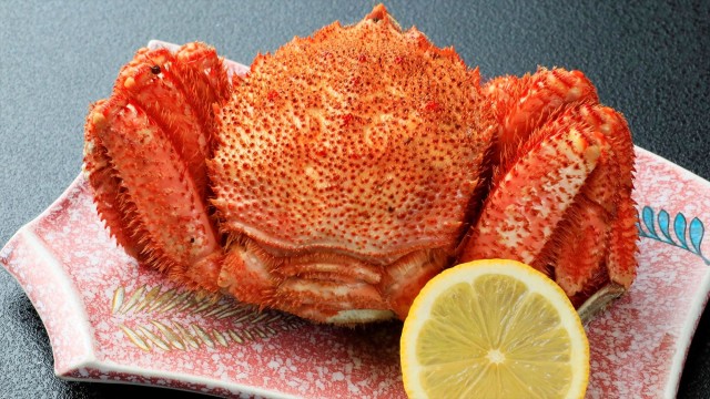 【毛蟹まるごと1杯付き】贅沢にお1人様につき1杯◆三陸の毛蟹は冬が旬！味覚満喫◆期間限定