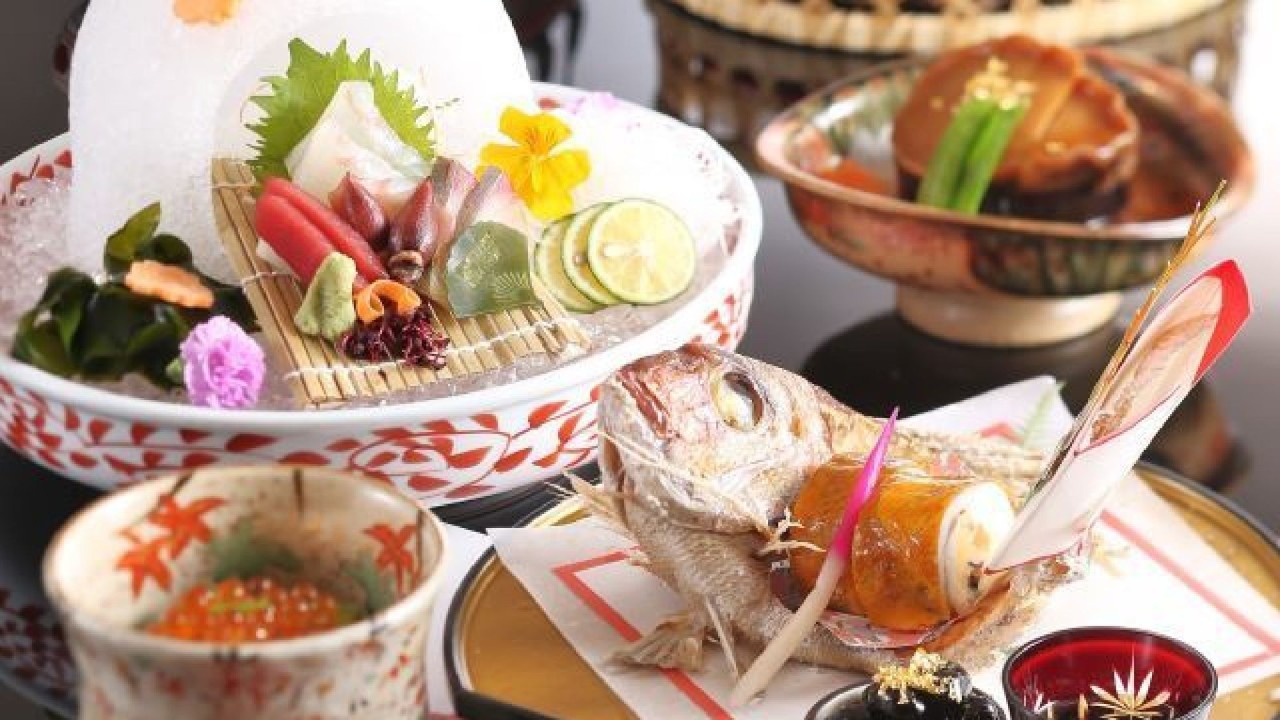 【夕膳／お祝い膳】（時期により内容は変わります）　※イメージ