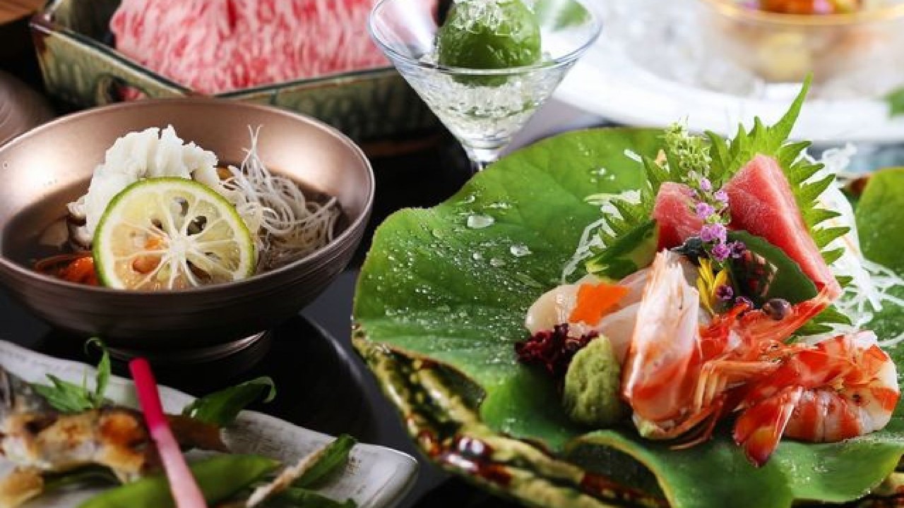 【夕膳／旬味会席】お造里（時期により内容は変わります）※イメージ