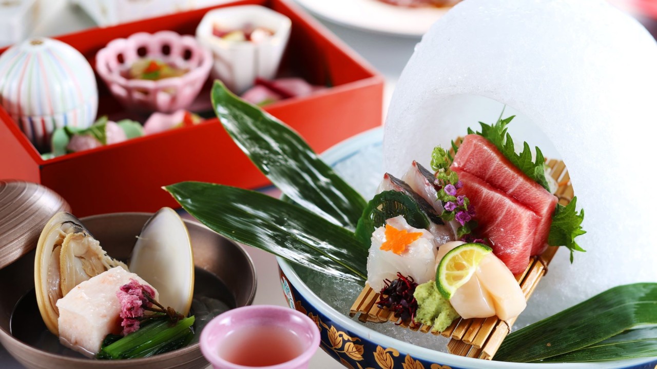 【夕膳／旬味会席】時期により内容は変わります。※イメージ