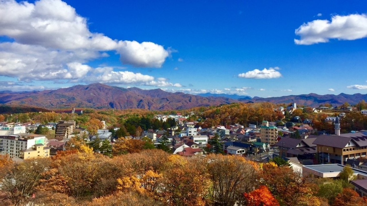 【景色】草津温泉の町並み