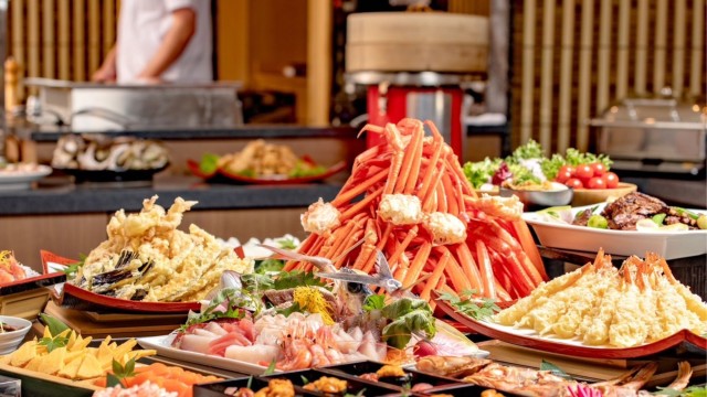 【早割60｜10％OFF｜公式サイト限定プラン】都マグロの握り寿司や手巻き寿司を好きなだけ♪ステーキやスイーツも食べ放題［K060KZ］