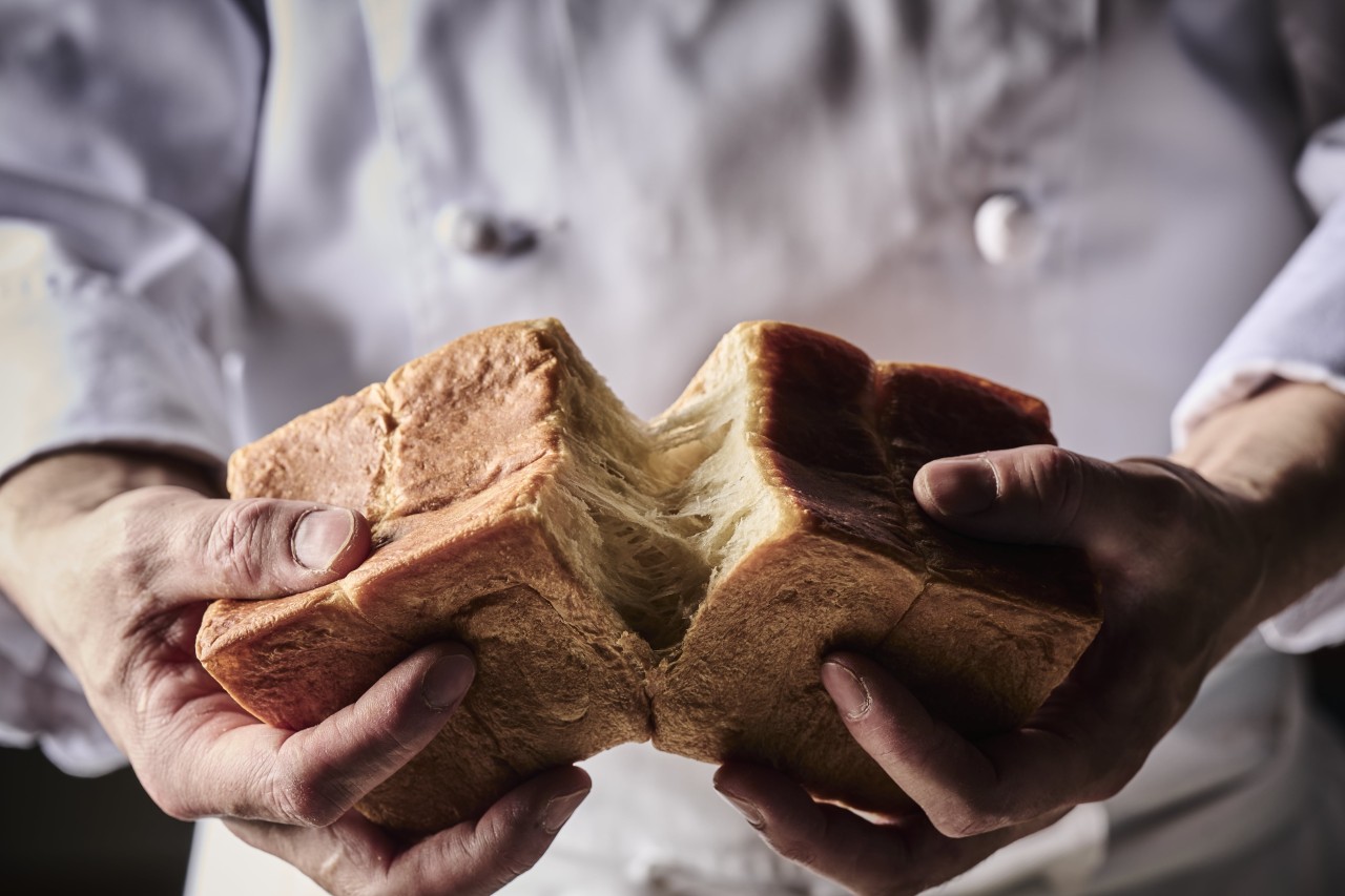 パンとお飲み物を中心とした軽朝食