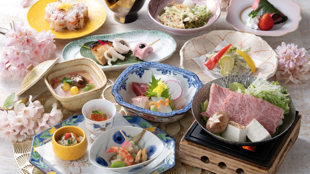 3.4月　季楽会席　(イメージ)