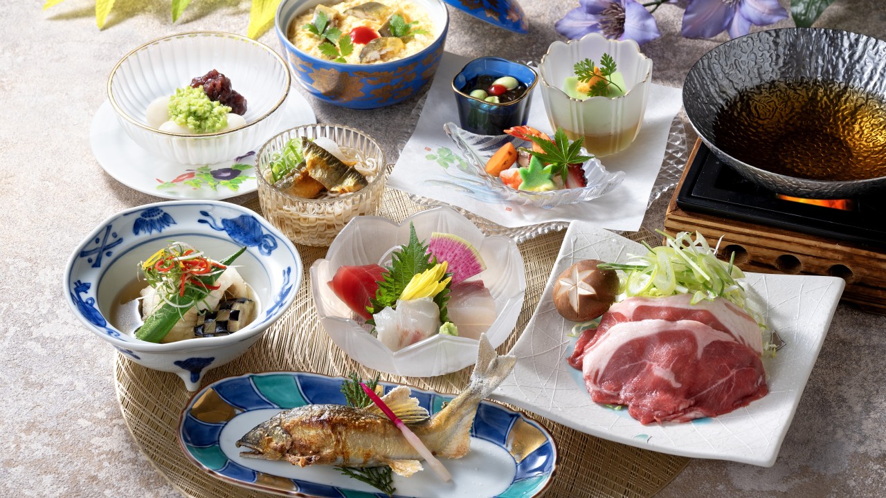 7月8月　味覚会席「四季」（イメージ）