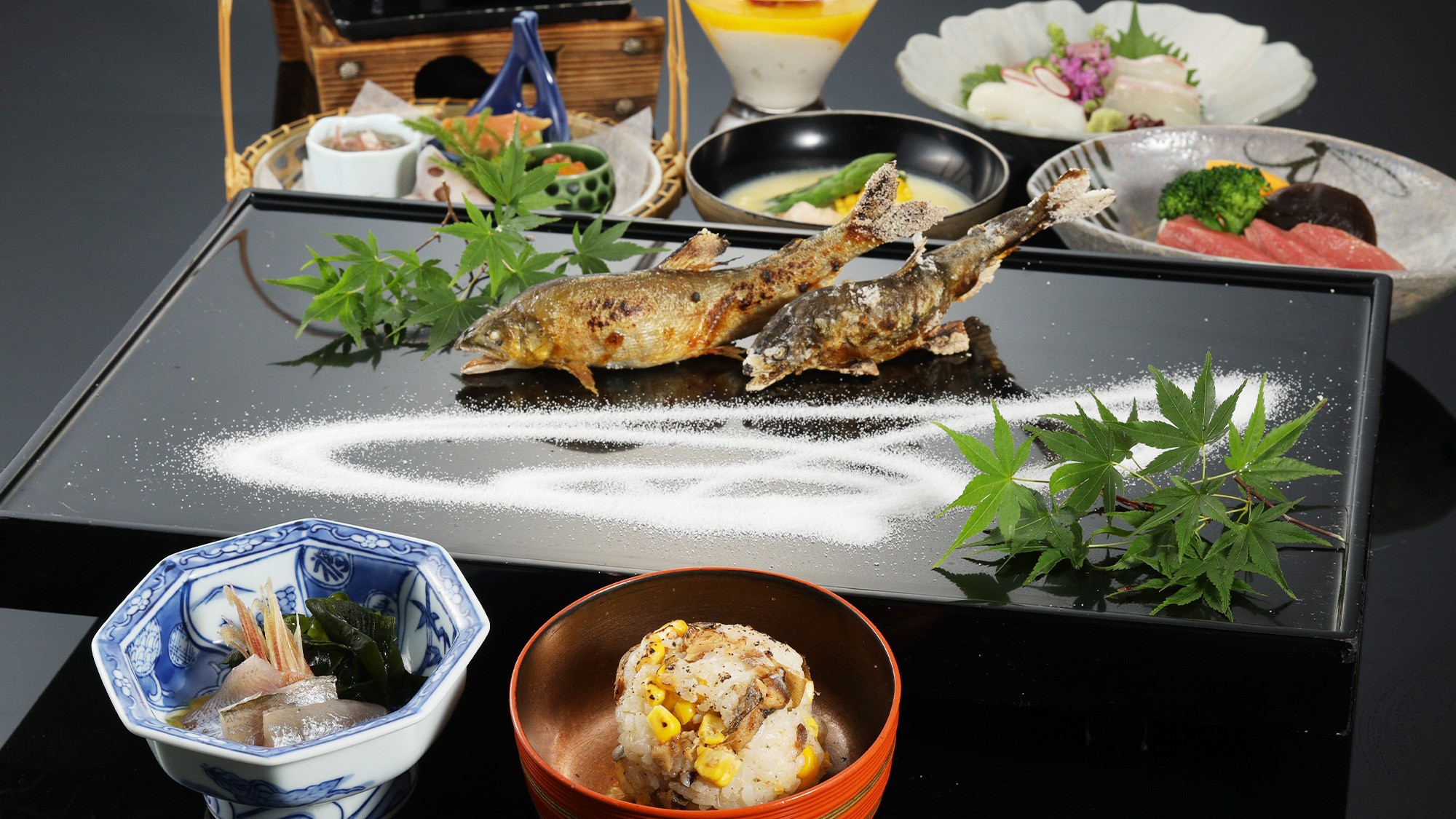 【料理茶屋「北乃寮」】夏季限定　清流の女王・鮎を味わい尽くす贅沢