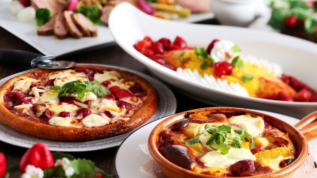 2/1～4/19はストロベリーフェア＆シトラス♪イチゴのデザートなどが登場します！