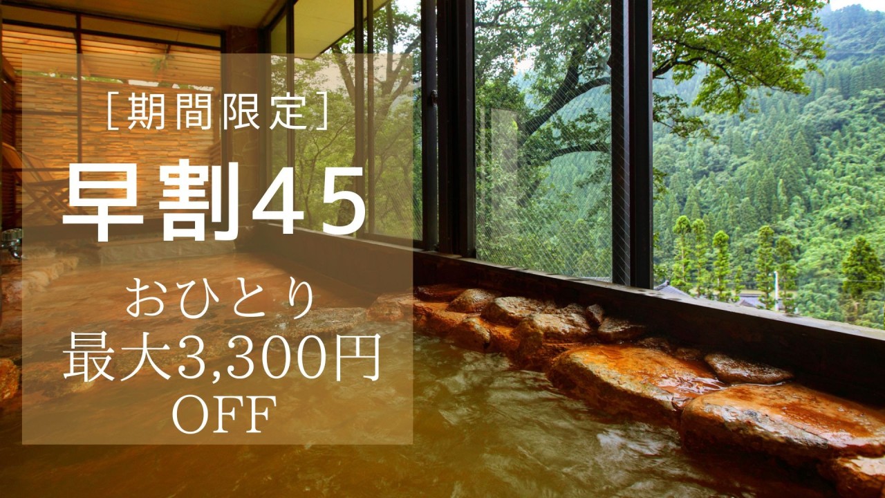 45日前のご予約でとってもお得！