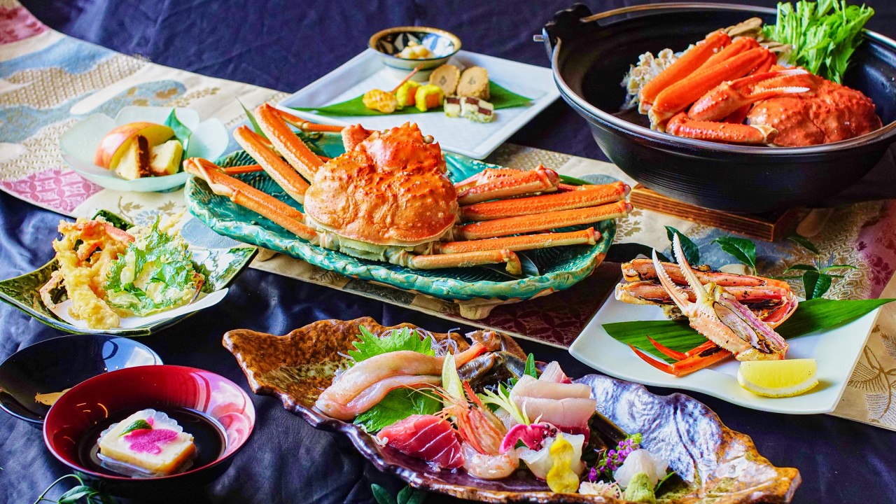 ◆本ずわい蟹会席◆（蟹2杯付料理例）