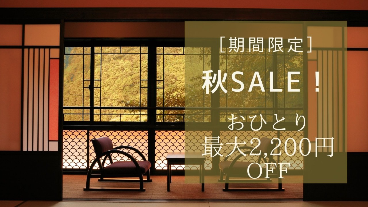 2026秋の限定SALE♪